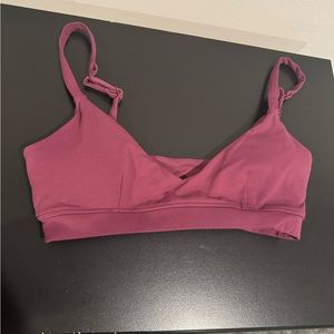 Vitality Cloud Sports Bra (S) in Maroon READ DESCRIPTION